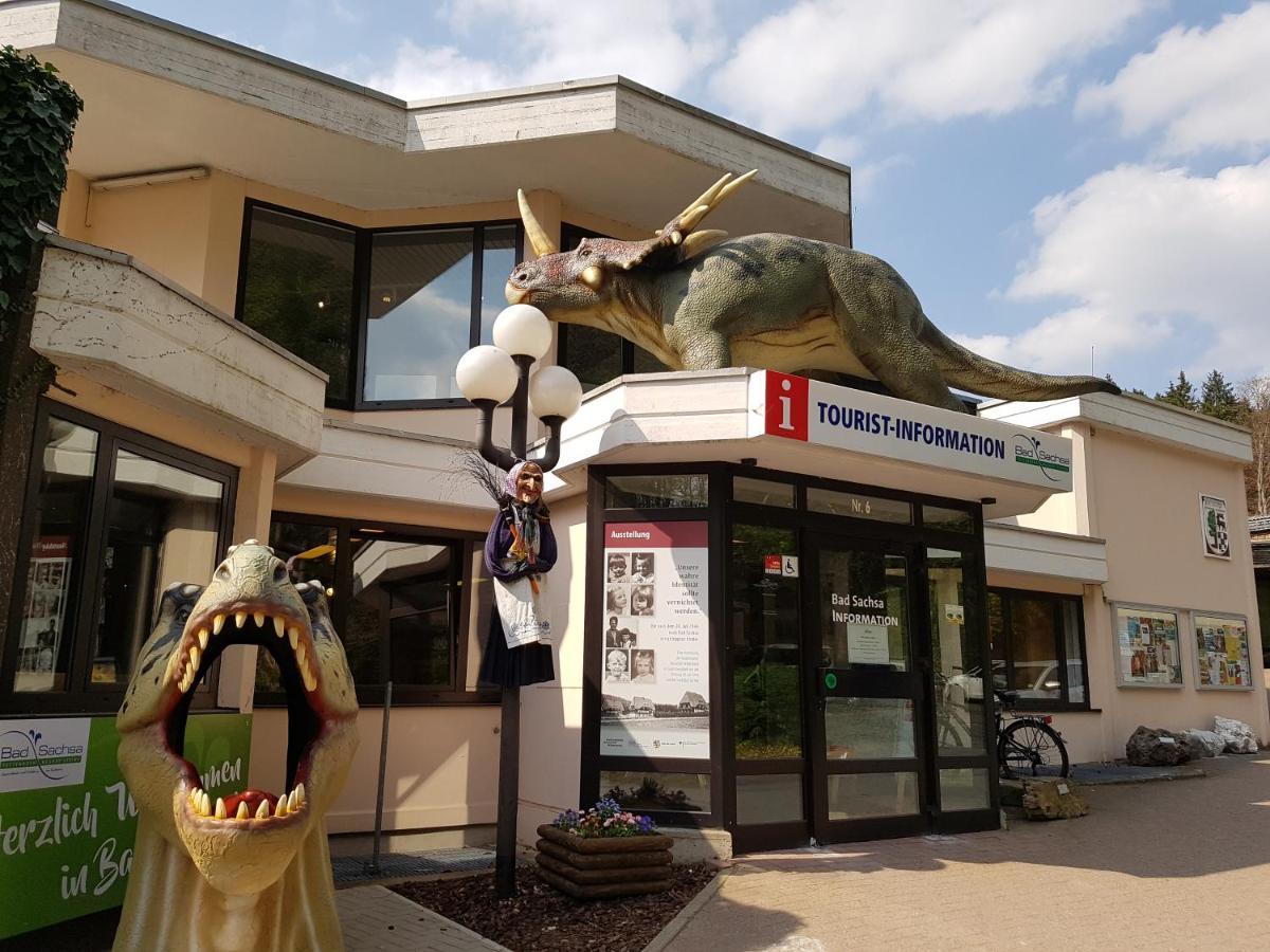 Ferienwohnung Sweety Haus Sachsensteinblick バート・ザクサ エクステリア 写真
