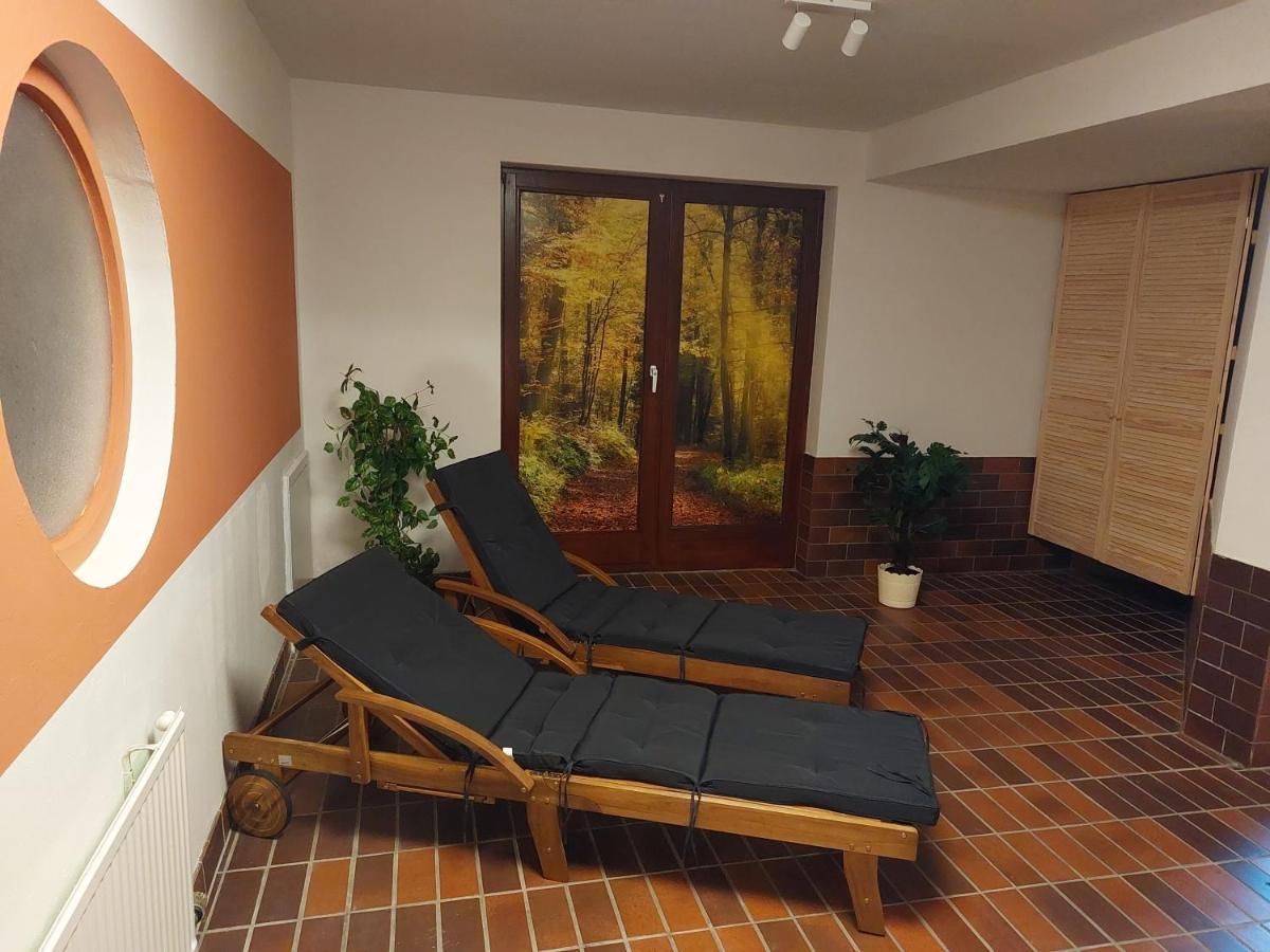 Ferienwohnung Sweety Haus Sachsensteinblick バート・ザクサ エクステリア 写真
